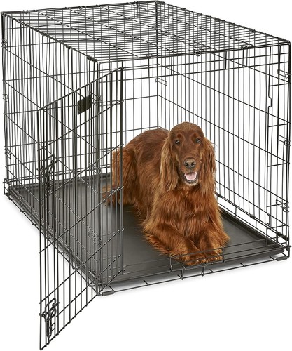 Large single door dog crate - large,