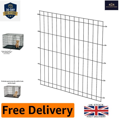 Secure dog crate divider for - dog,